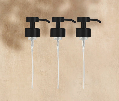 Foaming Wash Pumps for Glass Bottle (3 Pack)