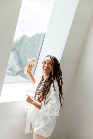 Streak-Free Bottle in Glass